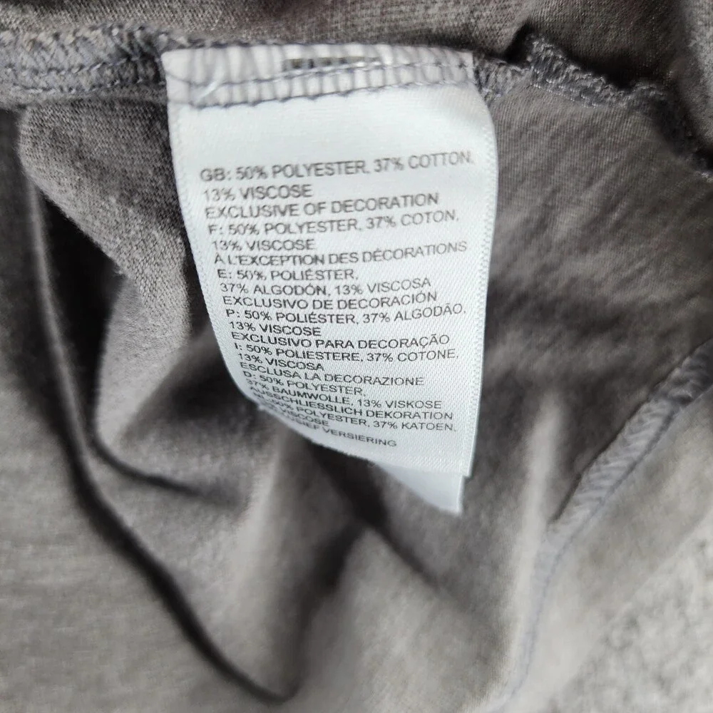 The North Face Shirt Mens Large Short Sleeve Gray
